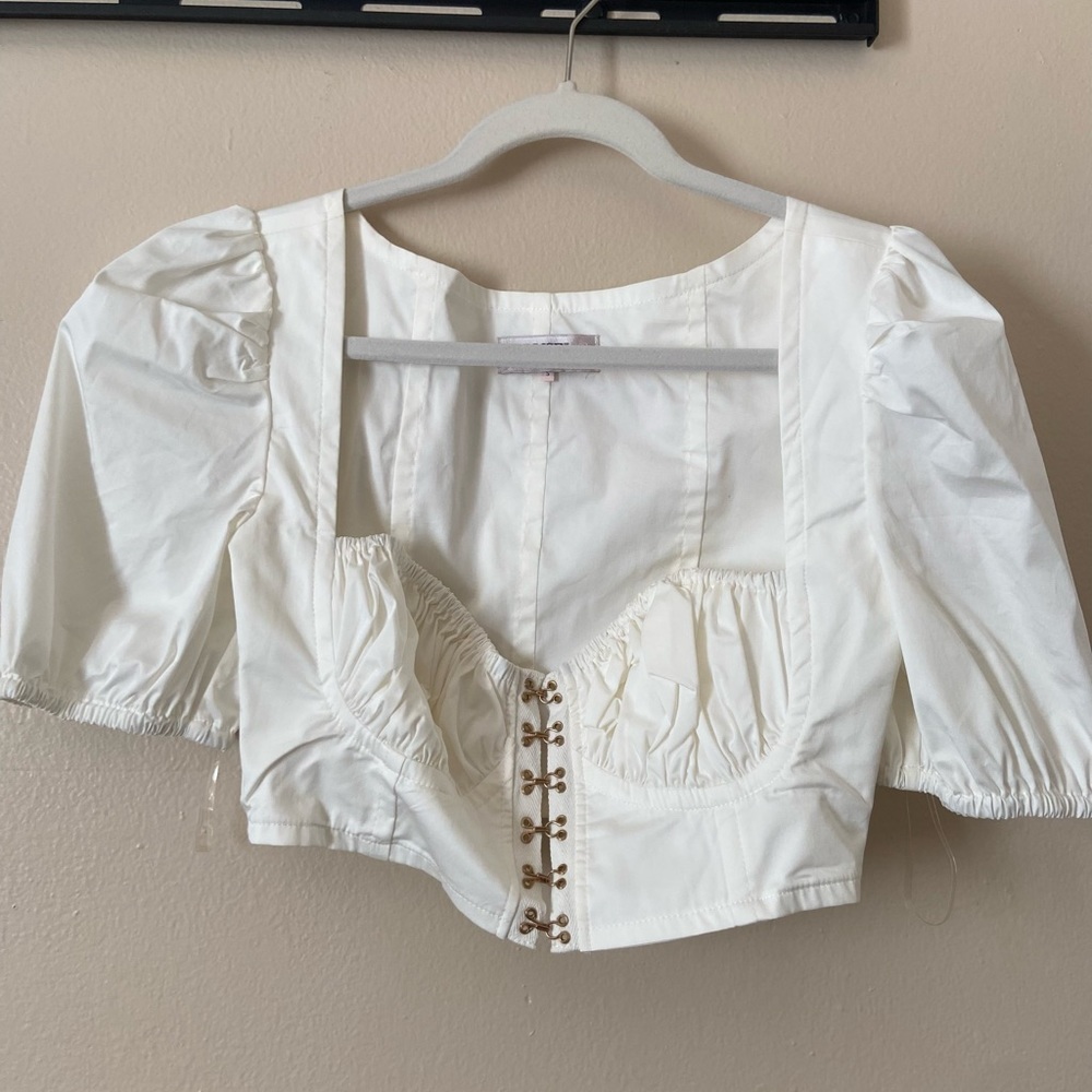 House of Cb Crop Top Size Small